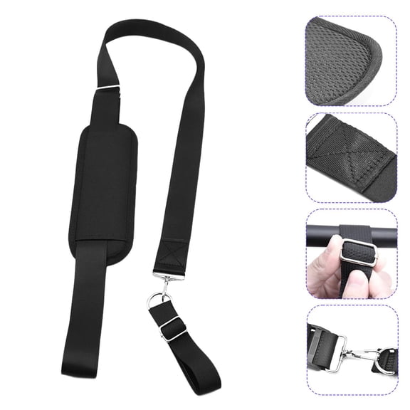 Vensio Universal Trimmer Double Shoulder Strap Adjustable Nylon Brush Cutter Harness with Quick Release Buckle