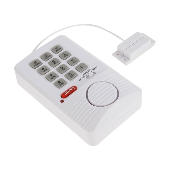 Vensio Wireless Door and Window Alarm System with Panic Button and Programmable Keypad 110dB Siren