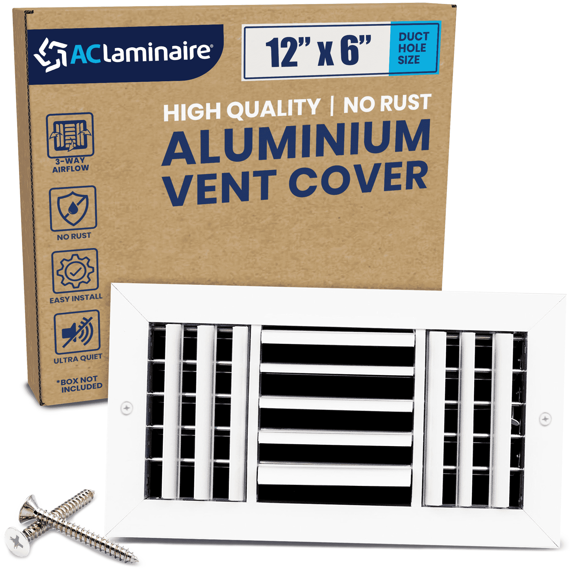 2Pcs 24x24 Inch Magnetic Air Vent Covers For Home Ceiling,Office