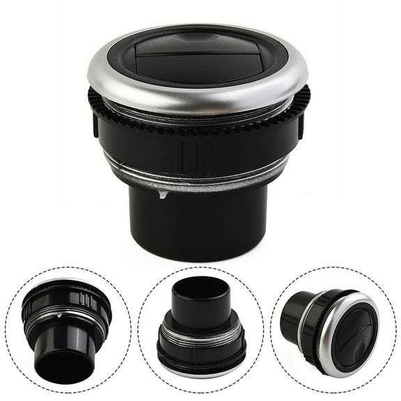 Vent Dashboard Air Outlet 1pcs 58mm High Quality Air Outlet Vent Car Accessories Car Vent Dashboard Air Conditioning Rotation