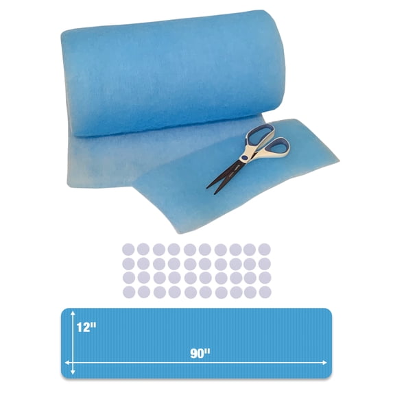 Vent Filters Kit - 90"x 12" Triple Filtration