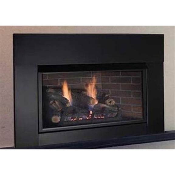 Vent Free Gas Insert - Black - 33 in. - Natural Gas - IPI Control with Blower