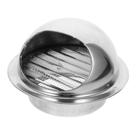 Stainless Steel Vent Exterior Air Wind Dryer Machine Silver