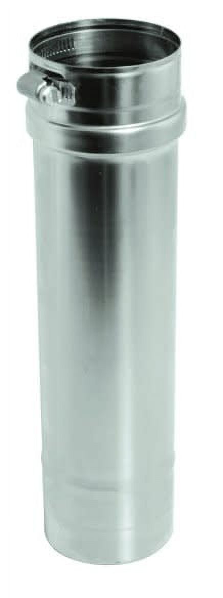 Vent Pipe Stainless Steel Cat Iii 4 In X 36 In