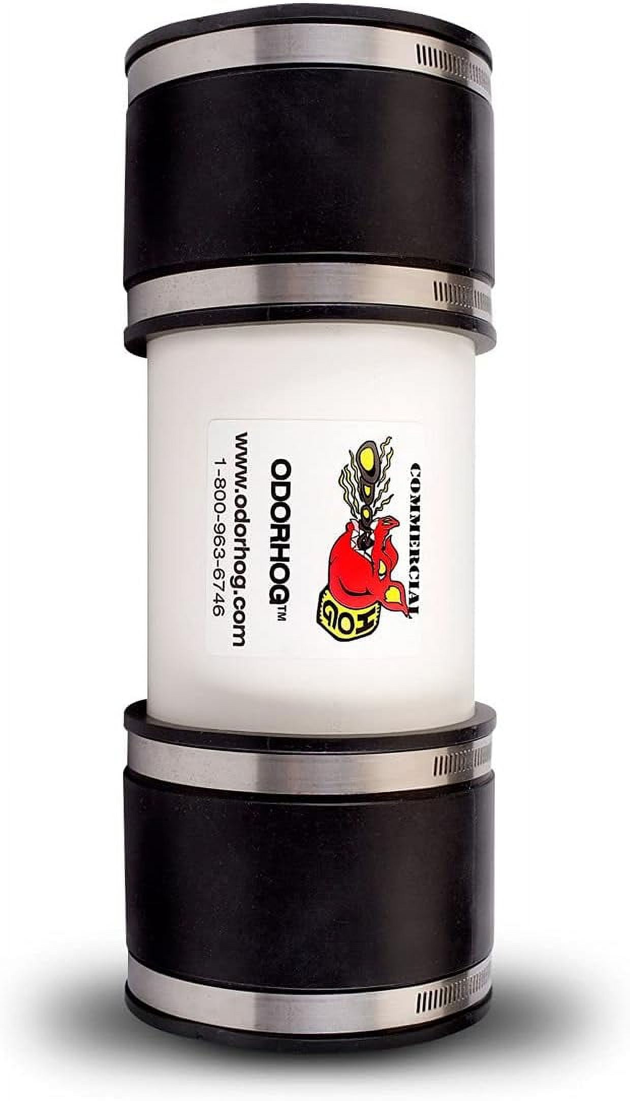 Vent Stack Pipe Filter, PVC Inline Model Removes Outdoor Septic and