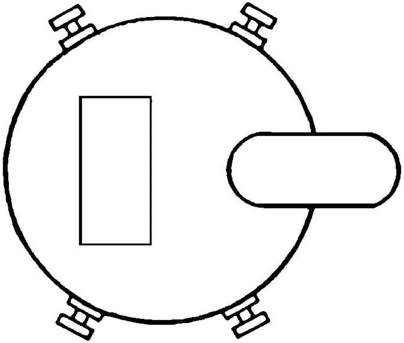 Vent Well Cap,MultiSize