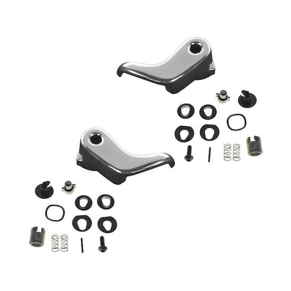 Vent Window Crank Handle Set 2 Piece Set - Compatible with 1980 - 1986 Chevy C30 1981 1982 1983 1984 1985