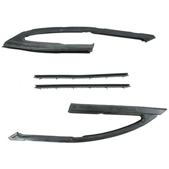 Vent Window Weatherstrip 2 Piece Set - Compatible with 1966 - 1967 Chevy Chevelle