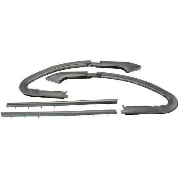 Vent Window Weatherstrip 2 Piece Set - Compatible with 1981 - 1985 GMC K2500 Suburban 1982 1983 1984