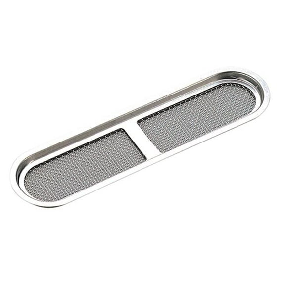 Vent-Wiremesh Grommet, Satin & Stainless Steel - 40 x 150 mm