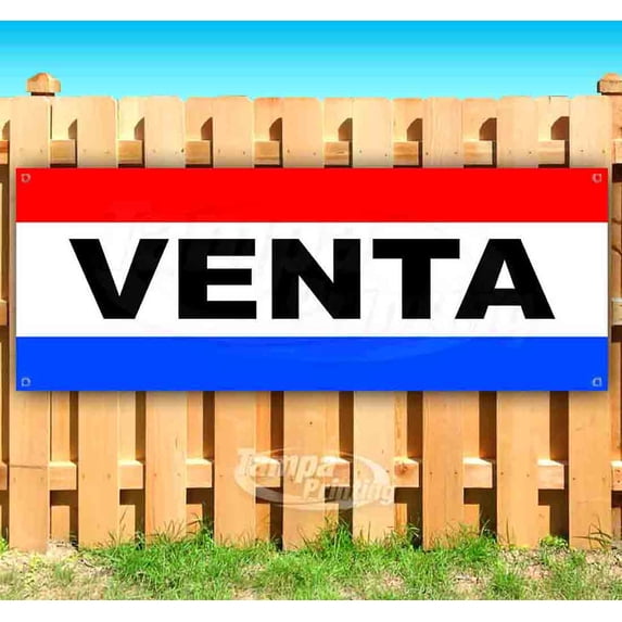 Venta 13 oz Vinyl Banner With Metal Grommets