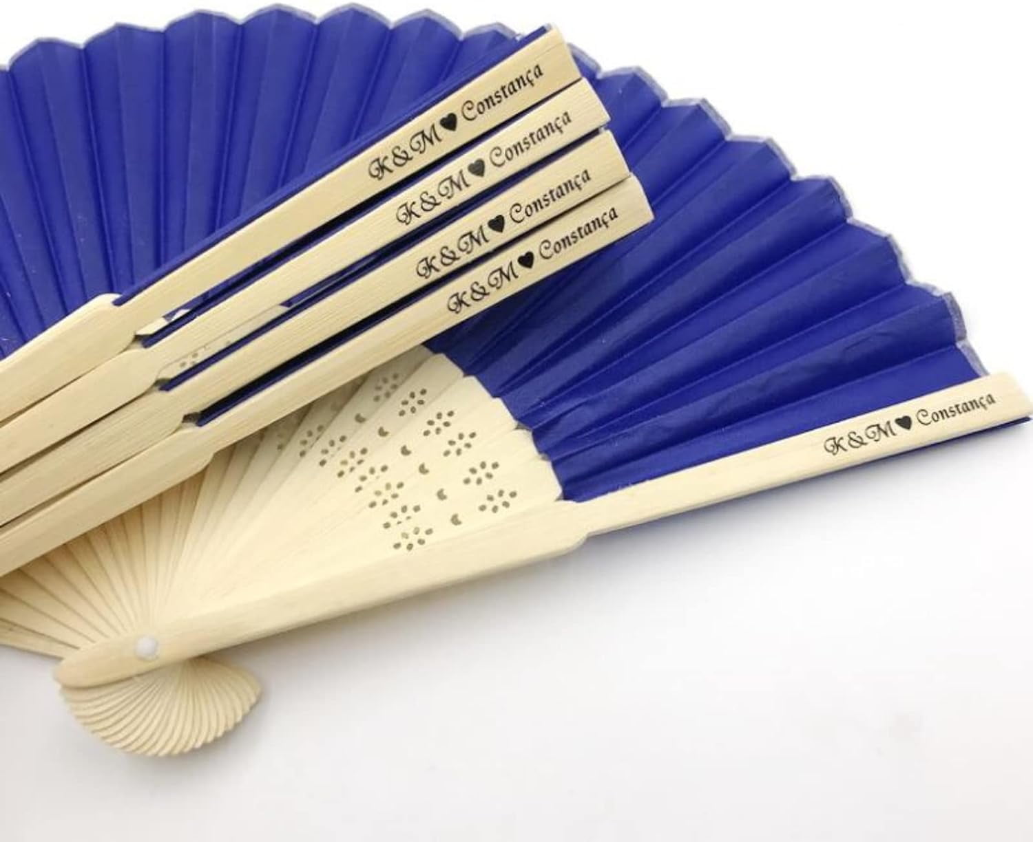 Ventaglio Pieghevole Nero - 8 Pezzi Eleganti Per Donna - Foto 7