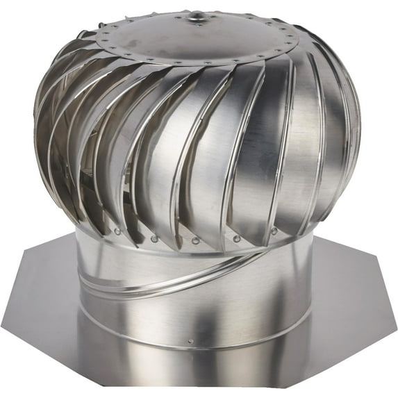 Ventamatic 12" Premium Internally Braced Aluminum Wind Turbine