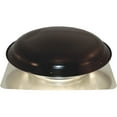 thumbnail image 1 of Ventamatic Cool Attic 15" Galvanized Steel Black Static Roof Mount Attic Vent, 1 of 2