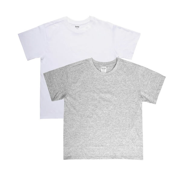 Ventana Kids Boys Girls 100% Cotton Simple Crew Neck T-Shirt
