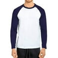 thumbnail image 1 of Ventana Men's Baseball Tee Long Sleeve Raglan Jersey Shirt, 1 of 4