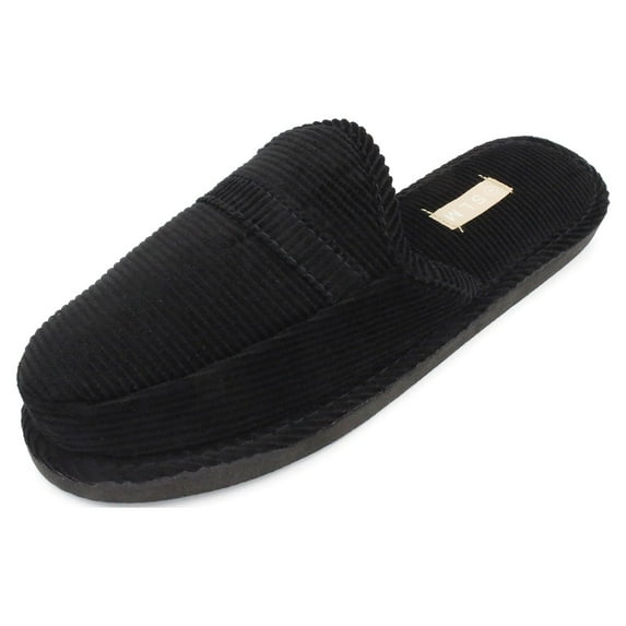Ventana Men's Comfort Slippers Slip On House Shoes Casual Mule