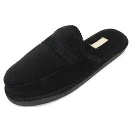 Black Lamo Men's Slippers Lamo Sheepskin P103M-BLK-XXL Mens