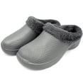 thumbnail image 1 of Ventana Men’s Winter Clog Fuzzy Warm Indoor Outdoor Nursing Shoes Comfy Slip On&nbsp;, 1 of 4