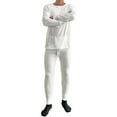 thumbnail image 1 of Ventana Men's Fleece Lined Thermal Underwear sets Winter Insulated Long John Cotton Base Layer with Top and Pants, 1 of 3