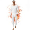 thumbnail image 1 of Ventana Men’s Fleece Thermal Underwear Set Ultra Soft Long Johns Base Layer 2pc Top Pants, 1 of 8