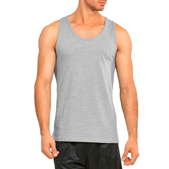 Ventana Men's Loose Fit 100% Cotton Tank Top