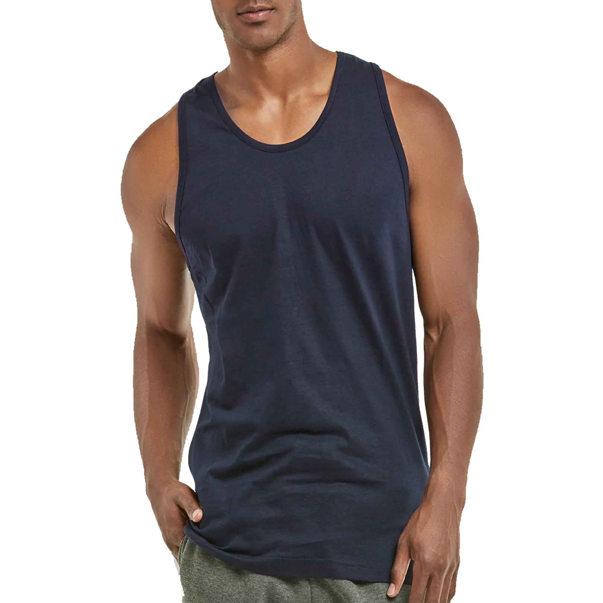 Ventana Men's Loose Fit 100 Cotton Tank Top