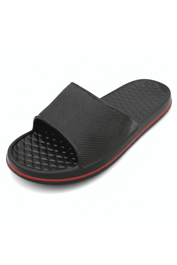 Men’s Slide Sandals Gym Recovery Shower Shoes