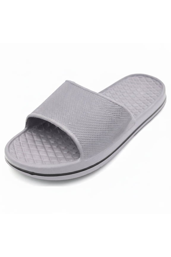 Men's Summer Sandals Shower Slides Slip On Shoes Gym Recovery