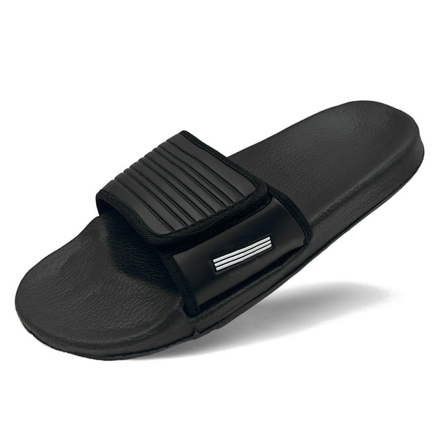 Ventana Men's Sports Slides Casual Beach Hook & Loop Summer Sandals