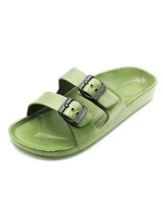 NFL Men's Sandals - Green - US 11