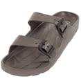 thumbnail image 1 of Ventana Men's Two Strap Buckle Sandals Adjustable Waterproof Slides, 1 of 3