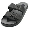 thumbnail image 1 of Ventana Men's Two Strap Buckle Sandals Adjustable Waterproof Slides, 1 of 6