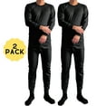 thumbnail image 1 of Ventana Mens 2pc 100% Cotton Thermal Underwear Set Long Johns, 1 of 4