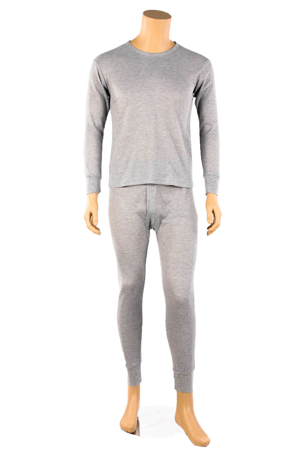 Ventana Mens 2pc 100% Cotton Thermal Underwear Set Long Johns