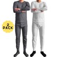 thumbnail image 1 of Ventana Mens 2pc 100% Cotton Thermal Underwear Set Long Johns, 1 of 4