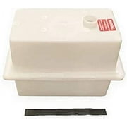 Vented Battery Box for RV, Camper, Marine, Boat with Foam Strip Vapor Barrier Top Vent