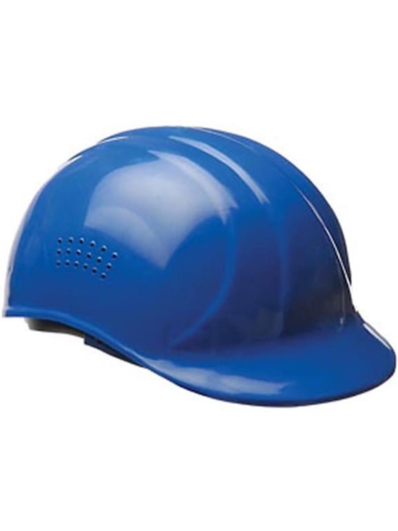 Vented Bump Cap - Blue - Standard Size - 4-Point Suspension