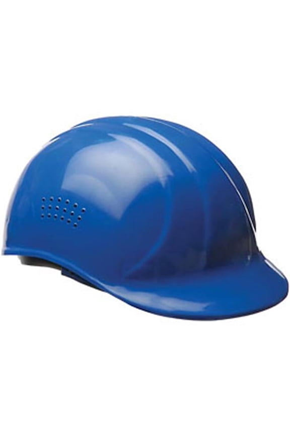 Vented Bump Cap - Blue - Standard Size - 4-Point Suspension