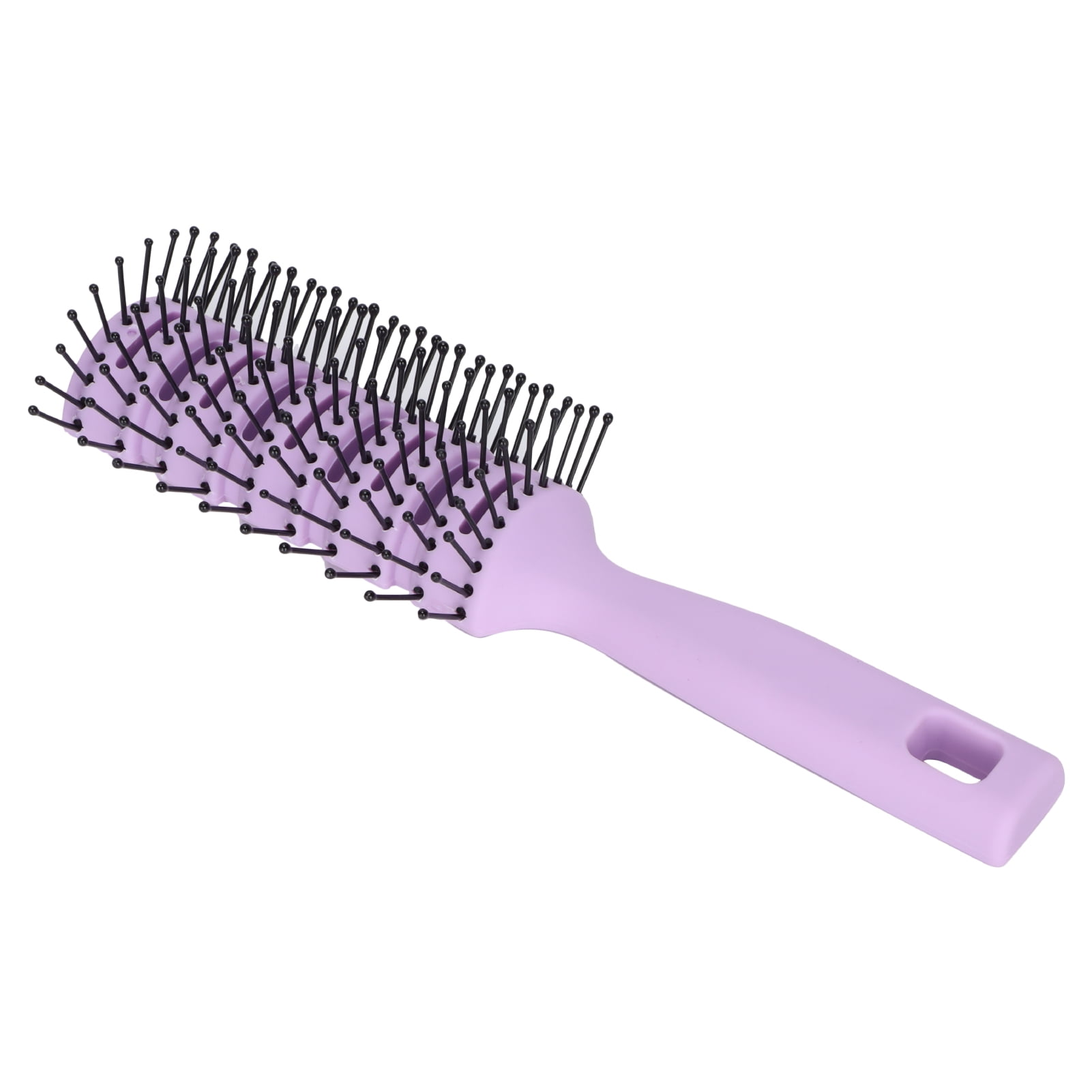 Vented Hair Brush, Round Teeth Evenly Heated Comfortable Detangling