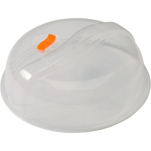 Vented Microwave Cover, 10", White