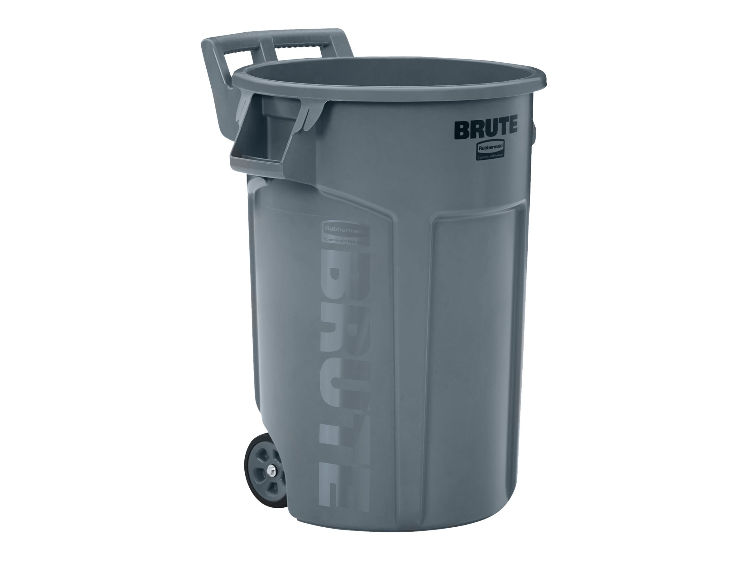 Rubbermaid | Brute Trash Can: 44 gal, Round, Red - Polyethylene | Part #FG264360RED