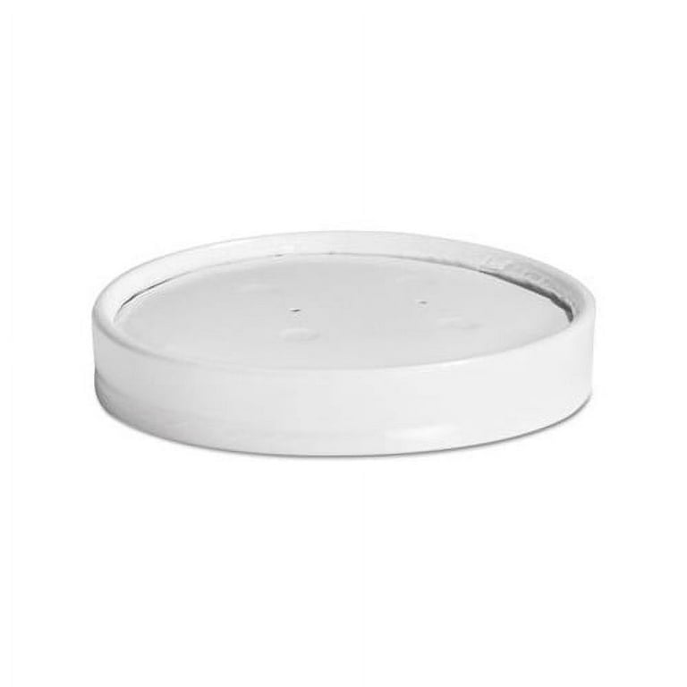 Vented Paper Lids, Fits 8 oz to 16 oz Cups, White, 25/Sleeve, 40 Sleeves/Carton Vented Paper Lids, Fits 8 oz to 16 oz Cups, White, 25/Sleeve, 40 Sleeves/Carton