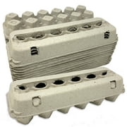 Vented Paper Pulp Egg Cartons 12 Pack