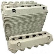 Vented Paper Pulp Egg Cartons 24 Pack