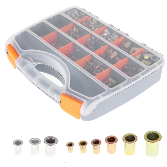 900pcs Rivet Nut Kit Rivnut Setting Tools Nut Setter Tool Hand Riveter