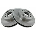 thumbnail image 1 of Vented Rear Disc Brake Rotors Pair Kit For 1965-1982 Chevrolet Corvette 5 Lug, 1 of 9
