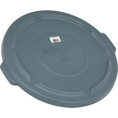 Rubbermaid Commercial Brute 44-gallon Container Lid Plastic - 4 / Carton - Gray