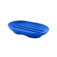 thumbnail image 1 of ​​Vented Silicone Soap Dish with Anti-Slip Base - Compact Shower Flexible Silicone Soap Holder, Space Saving Drainage Holder for Wet Soap Bars​​ (Blue), 1 of 6