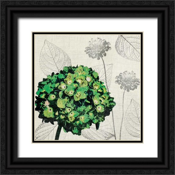 Venter, Tandi 12x12 Black Ornate Wood Framed with Double Matting Museum Art Print Titled - A Touch of Color IV